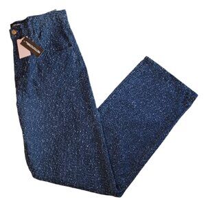 Pretty Little Thing Womens Sz 6 Jeans Indigo Bobbie High Waist Wide Leg Jeans